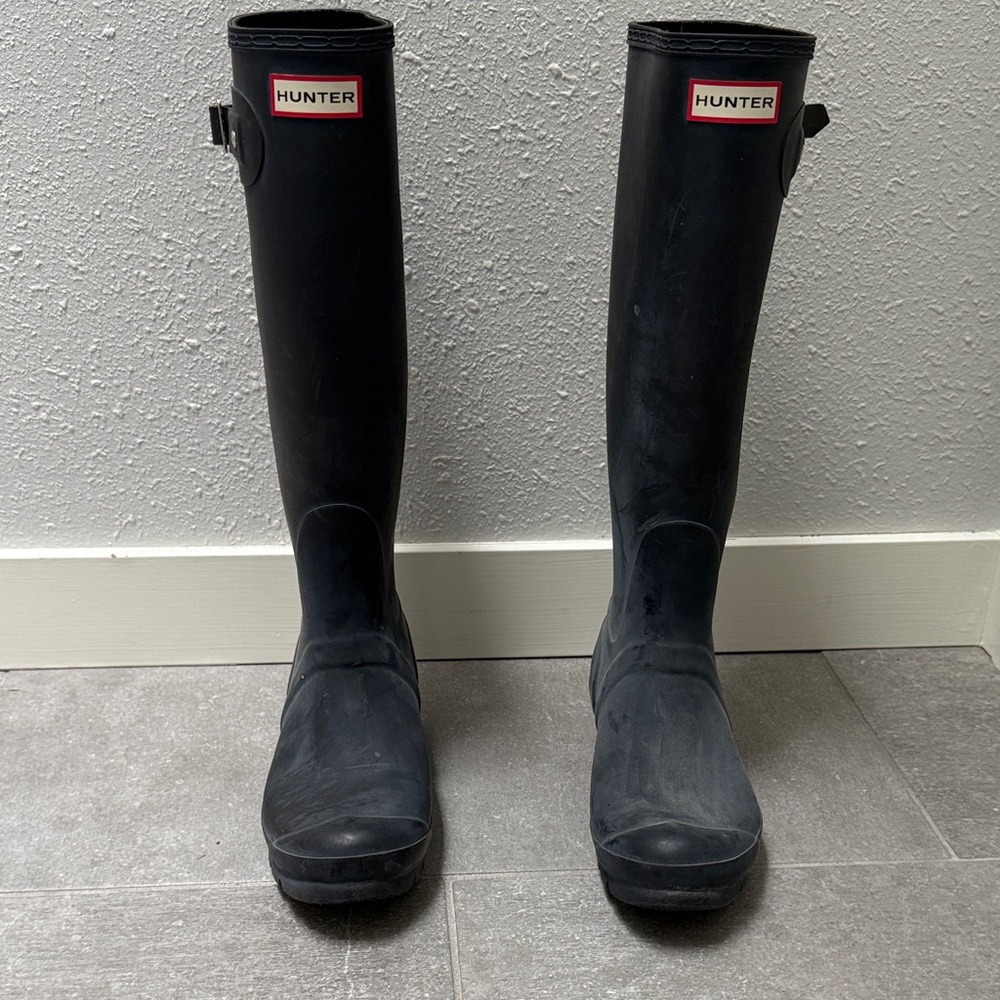 Hunter Classic Black Waterproof Boots